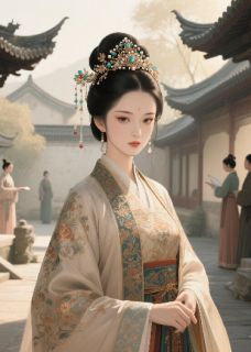 相府弃珠，宫阙明珰