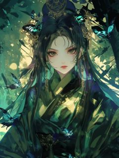 鹤别青山，不见桃花