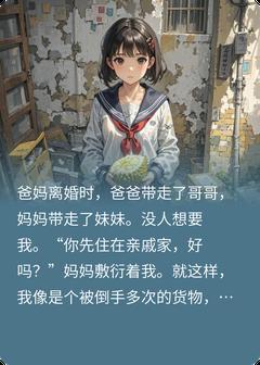 爸妈一直让我寄人篱下