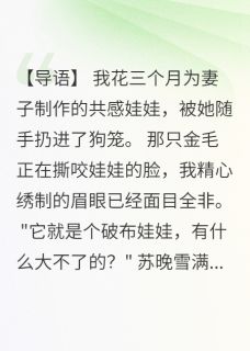 三个月手工娃娃五分钟喂狗