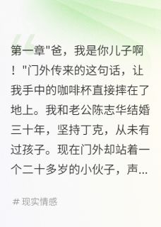 丁克夫妻三十年老公私生子要钱