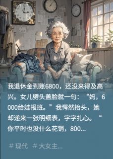 退休金被榨？我反手让她净身出户