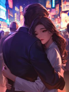 旧港灯火照孤舟